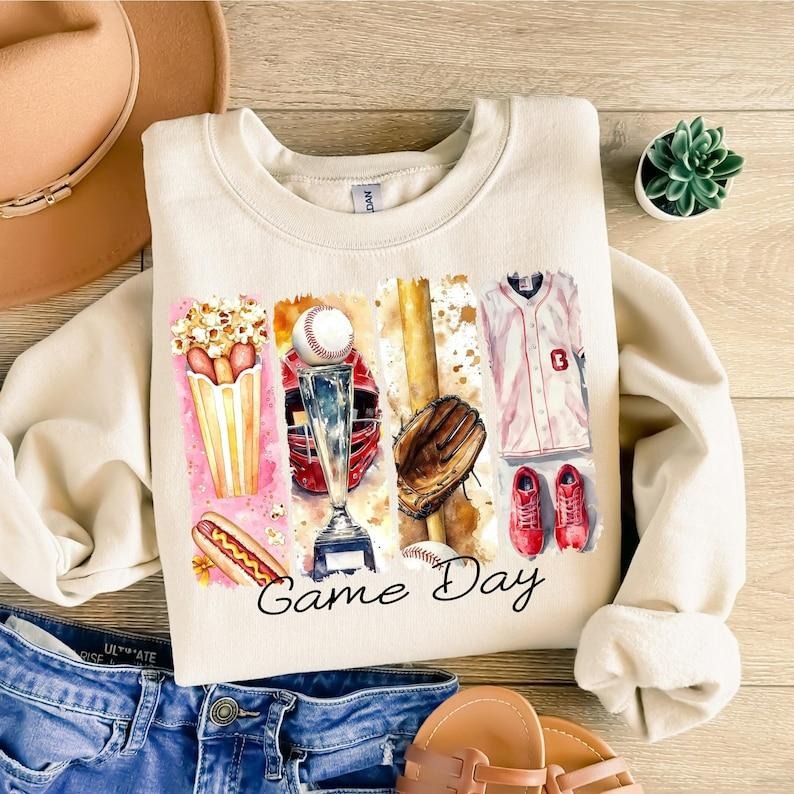 Baseball , Game Day , Baseball Mama , Coquette Bow Baseball , Baseball Mom Sweatshirt T-Shirts, Hoodie | UrbanDripWear.com