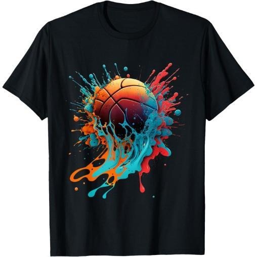 Basketball Splash Baller Basketball Player Team Player T-Shirt Made in USAstyle{n002}2 Hoodie, Sweatshirt | UrbanDripWear.com