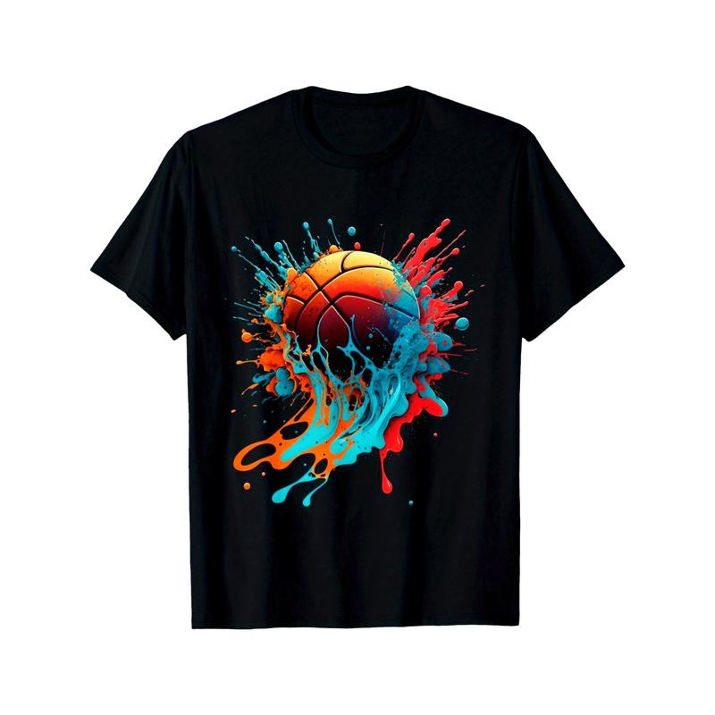 Basketball Splash Baller Basketball Player Team Player T-Shirt made in usa Hoodie, Sweatshirt | UrbanDripWear.com