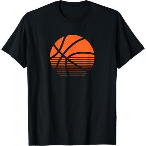 Basketball Sunrise T-Shirt Made in USA Hoodie, Sweatshirt | UrbanDripWear.com