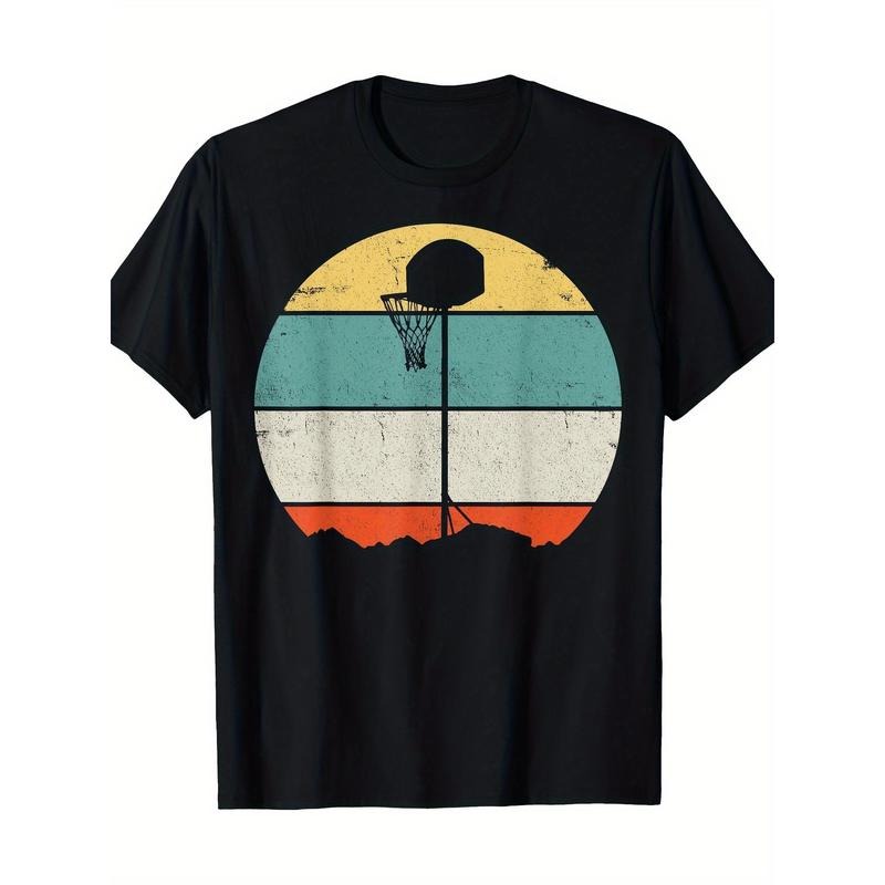 Basketball T-shirt black 100% cotton Made in USA Hoodie, Sweatshirt | UrbanDripWear.com