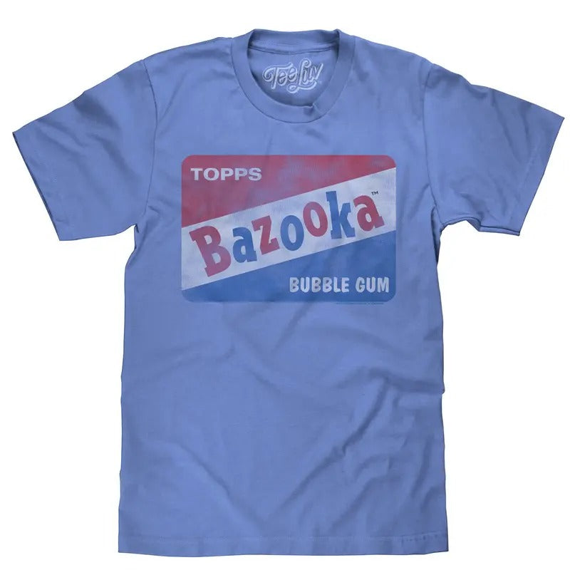 Bazooka Bubble Gum T-Shirt - Blue Hoodie, Sweatshirt | UrbanDripWear.com
