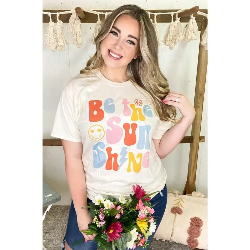 Be The Sunshine Graphic T-Shirt Hoodie, Sweatshirt | UrbanDripWear.com
