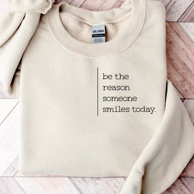 Be the Reason, Minimalist Sweatshirt, Hoodie, T-Shirt | UrbanDripWear.com