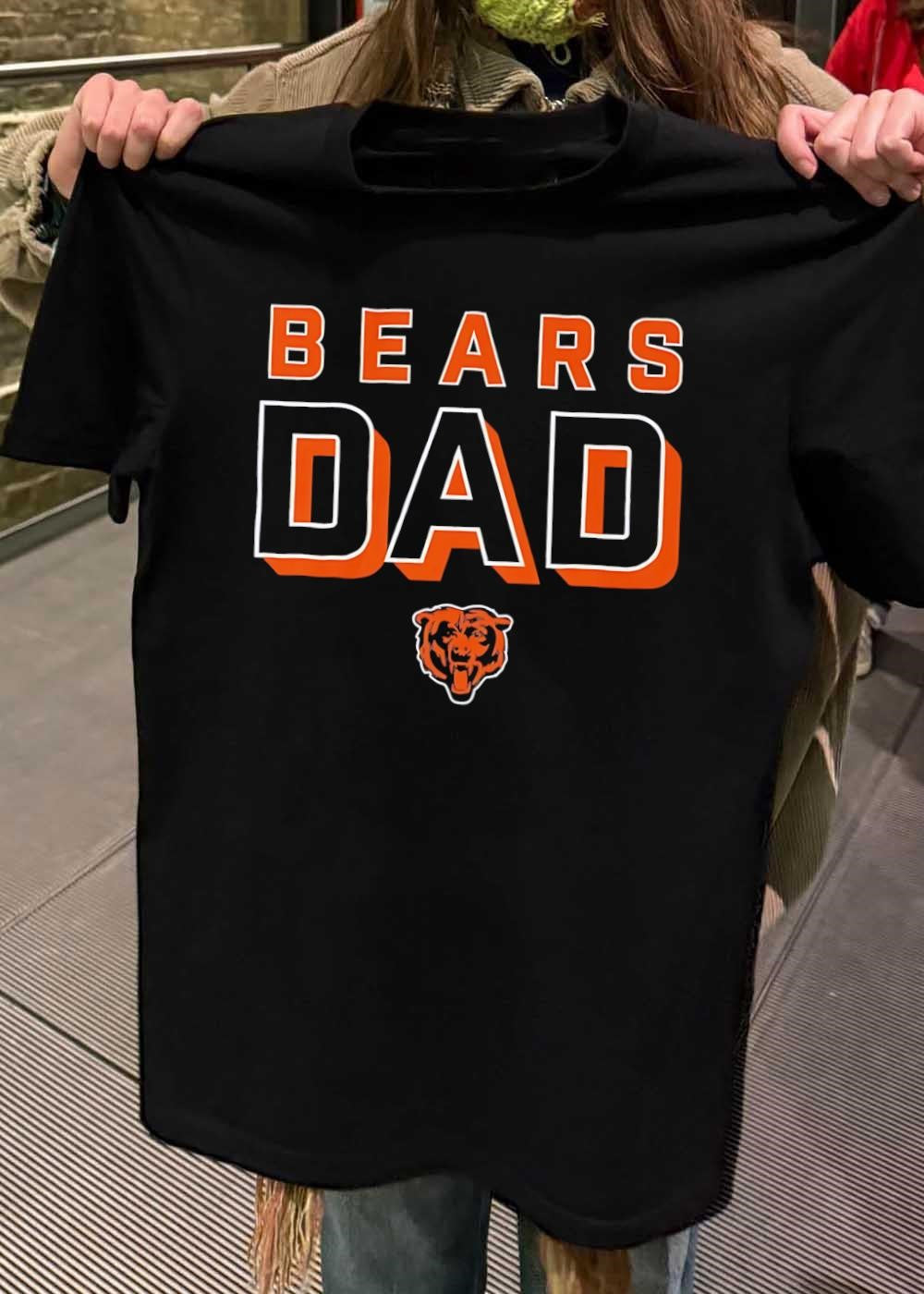 Bears Dad for Chicago Football Fan Shirt