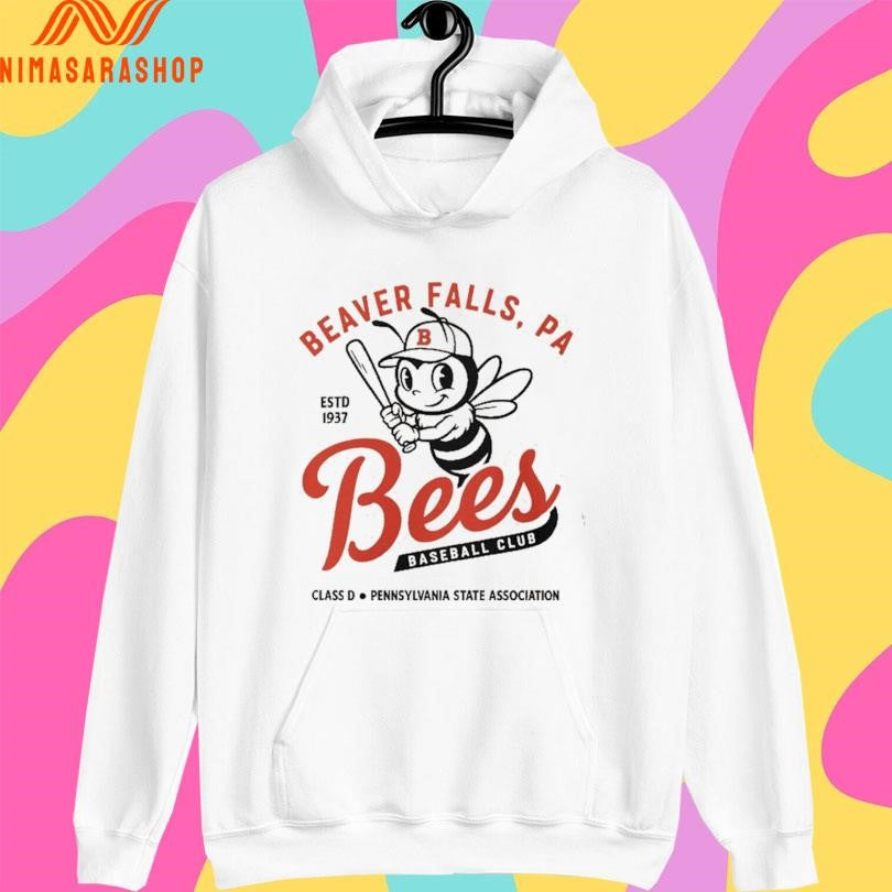 Beaver Falls Bees Baseball Club Estd 1937 Class D Pennsylvania State Association Shirts