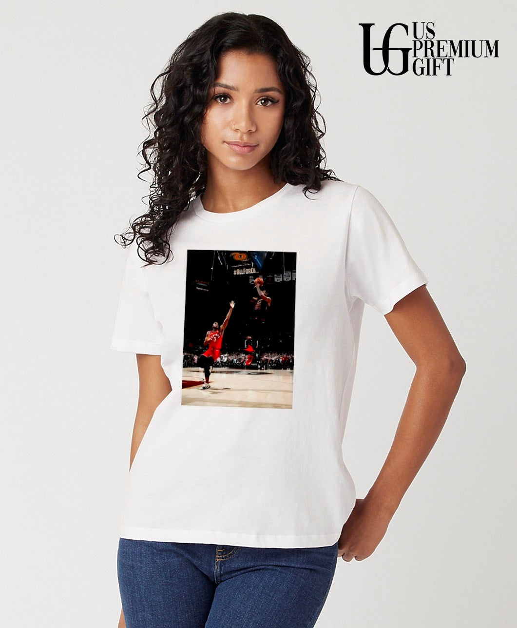 Bebron hitting game winner over OG Anunoby shirt