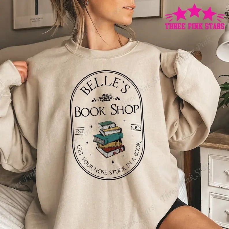 Belle Princess Sweatshirt, Beauty and the Beast Sweatshirt T-Shirts, Hoodie | UrbanDripWear.com