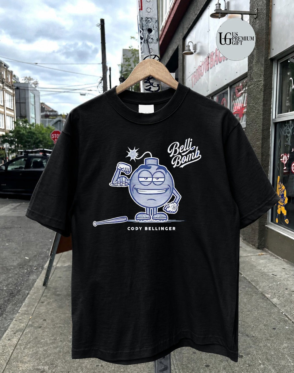 Belli Bomb Cody Bellinger New York Yankees baseball shirt