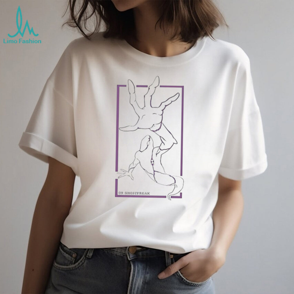 Ben 10 Ghostfreak Alien Minimalist Line Art T Shirt