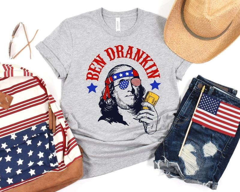 Ben Drankin Funny Fourth of July Shirt, 4th Of July Shirt, Funny Fourth of July Shirt Hoodie, Sweatshirt | UrbanDripWear.com