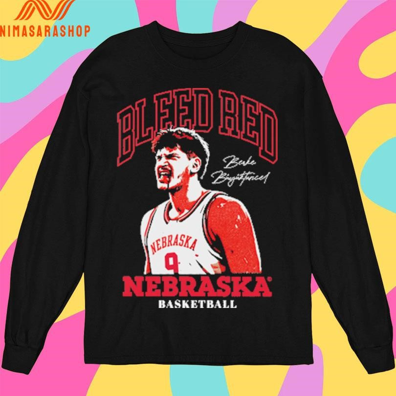 Berke Buyuktuncel Bleed Red Nebraska Cornhuskers Men’s Basketball Shirts