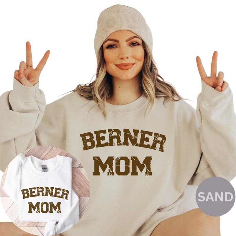 Berner Mom Sweatshirt, Gift For Dog Mom, Bernese Dog Mom Gift T-Shirts, Hoodie | UrbanDripWear.com