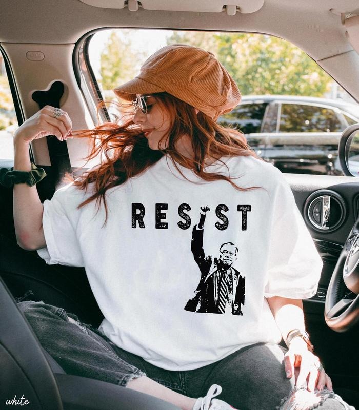 Bernie Sanders Resist T-Shirt, Bernie Mood Tee, Fight Oligarchy Tour Shirt, Political Activism T-Shirt Hoodie, Sweatshirt