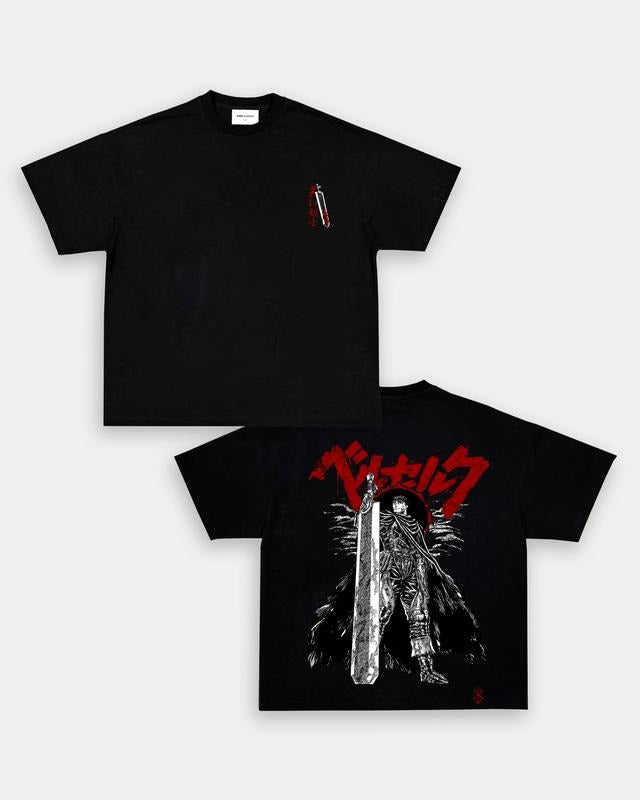 Berserk Ultimate Anime Double Printed Vintage Tee Unisex Oversize Anime Manga Heavyweight Cotton T-shirt, Gift For Anime...