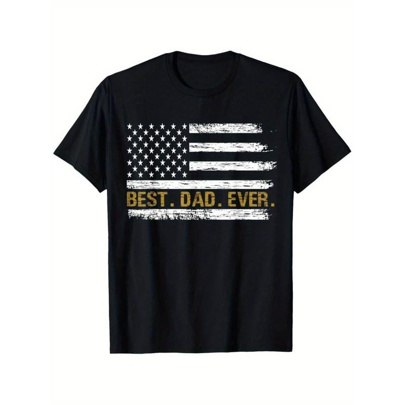 Best Dad Ever American Flag Best Daddy - Best Dad Ever Flag T-Shirt T-shirt for St Comfy Graphic Hoodie, Sweatshirt