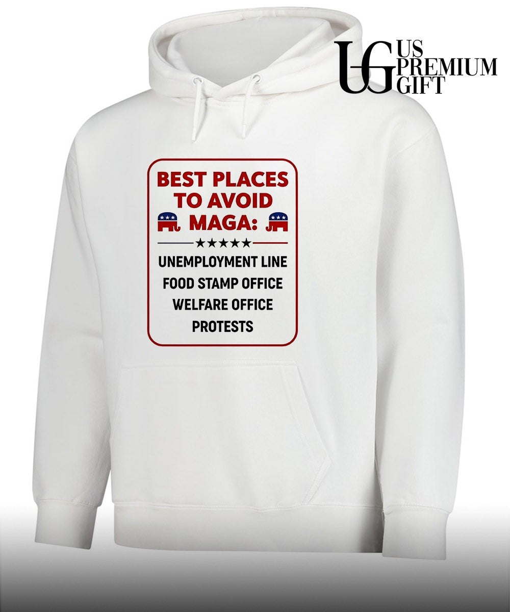 Places To Avoid Maga Republican shirt