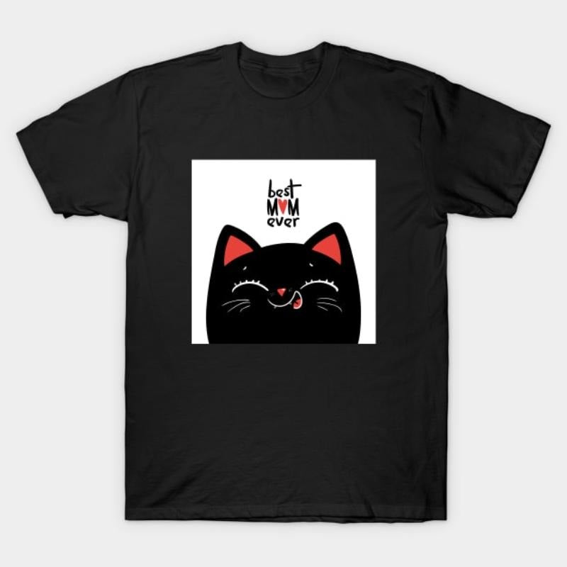Best mom ever cat T-Shirt Hoodie, Sweatshirt | UrbanDripWear.com