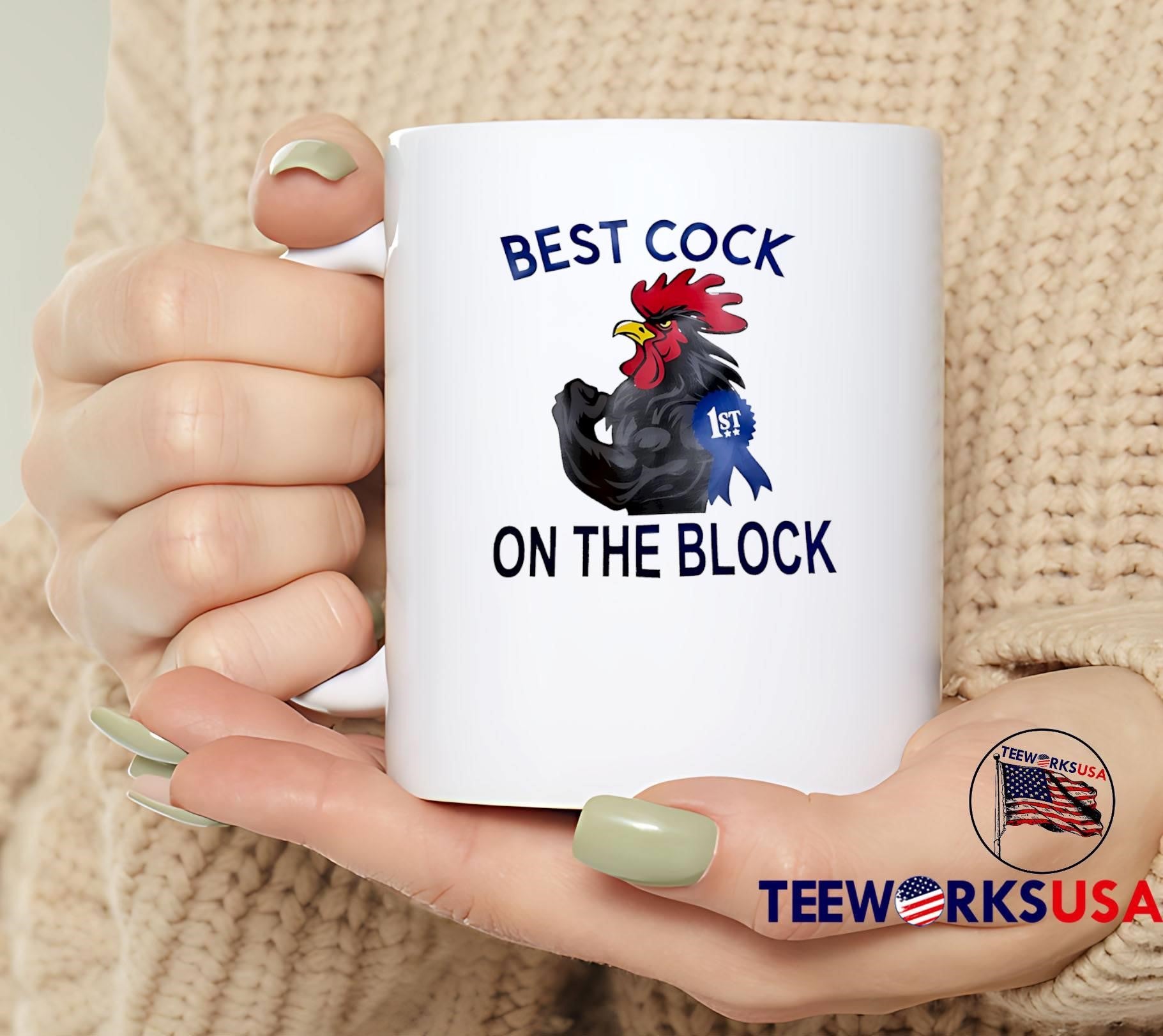 on the Block Muscular Rooster Award shirt