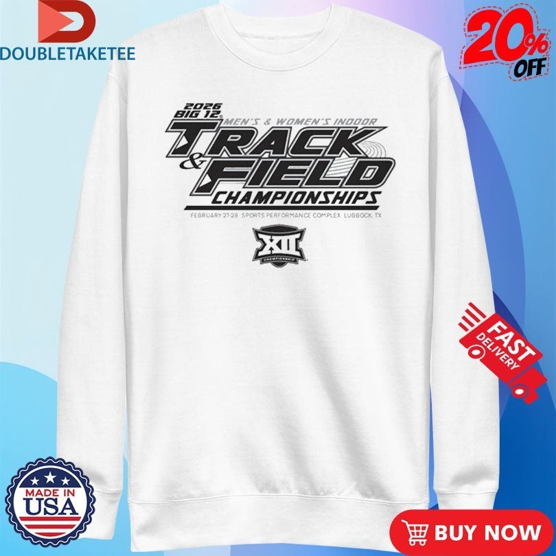 Big 12 2026 Men’s & Women’s Indoor Track & Field Championships Shirts