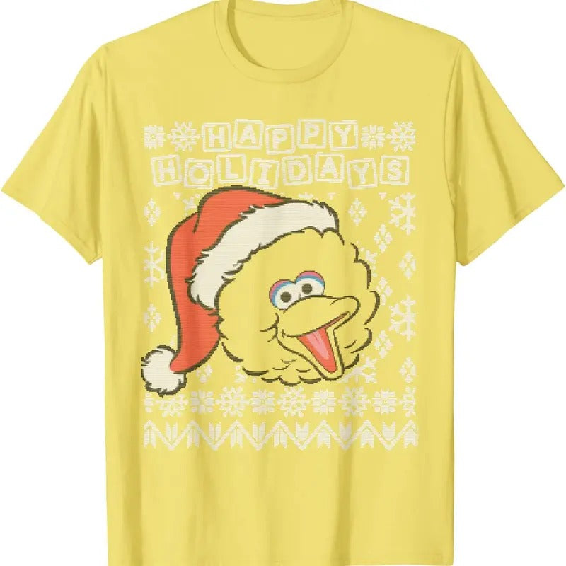 Big Bird Ugly Christmas T-Shirt Hoodie, Sweatshirt | UrbanDripWear.com
