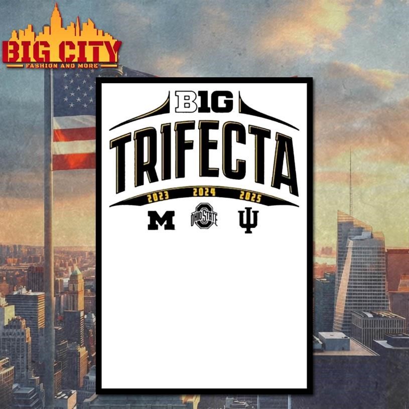 Big Champions Trifecta 2023–2025 Shirt