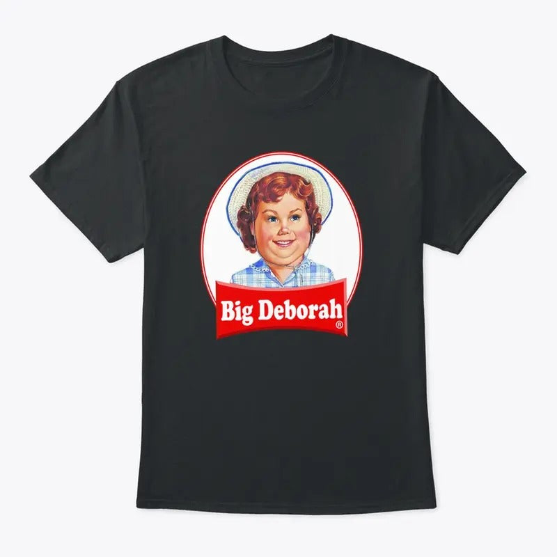 Big Deborah Cotton T-Shirt, For Men, For Women Menswear Top Hoodie, Sweatshirt | UrbanDripWear.com