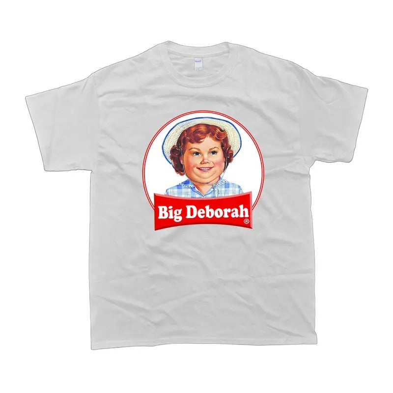 Big Deborah T-Shirt - Unisex Style Tee - 100% Cotton - Menswear, T-shirt Hoodie, Sweatshirt | UrbanDripWear.com