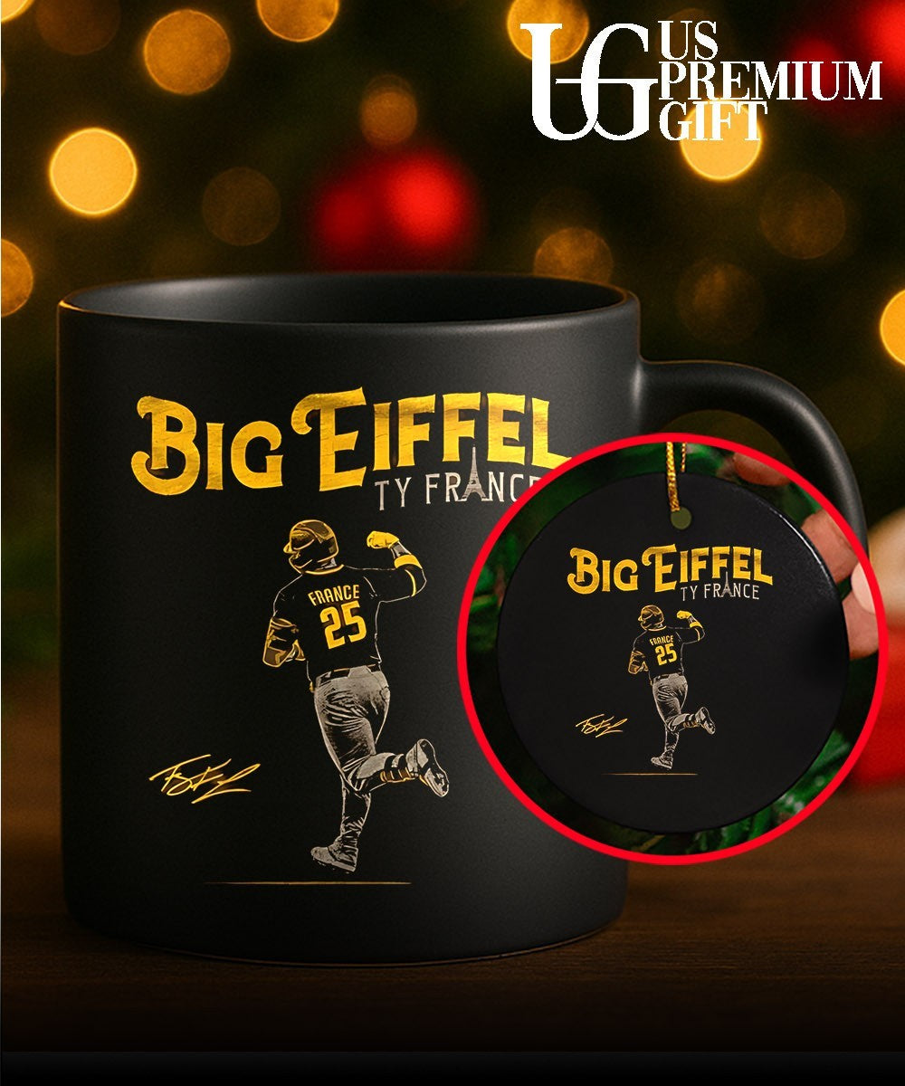 Big Eiffel Ty France San Diego Padres baseball signature shirt