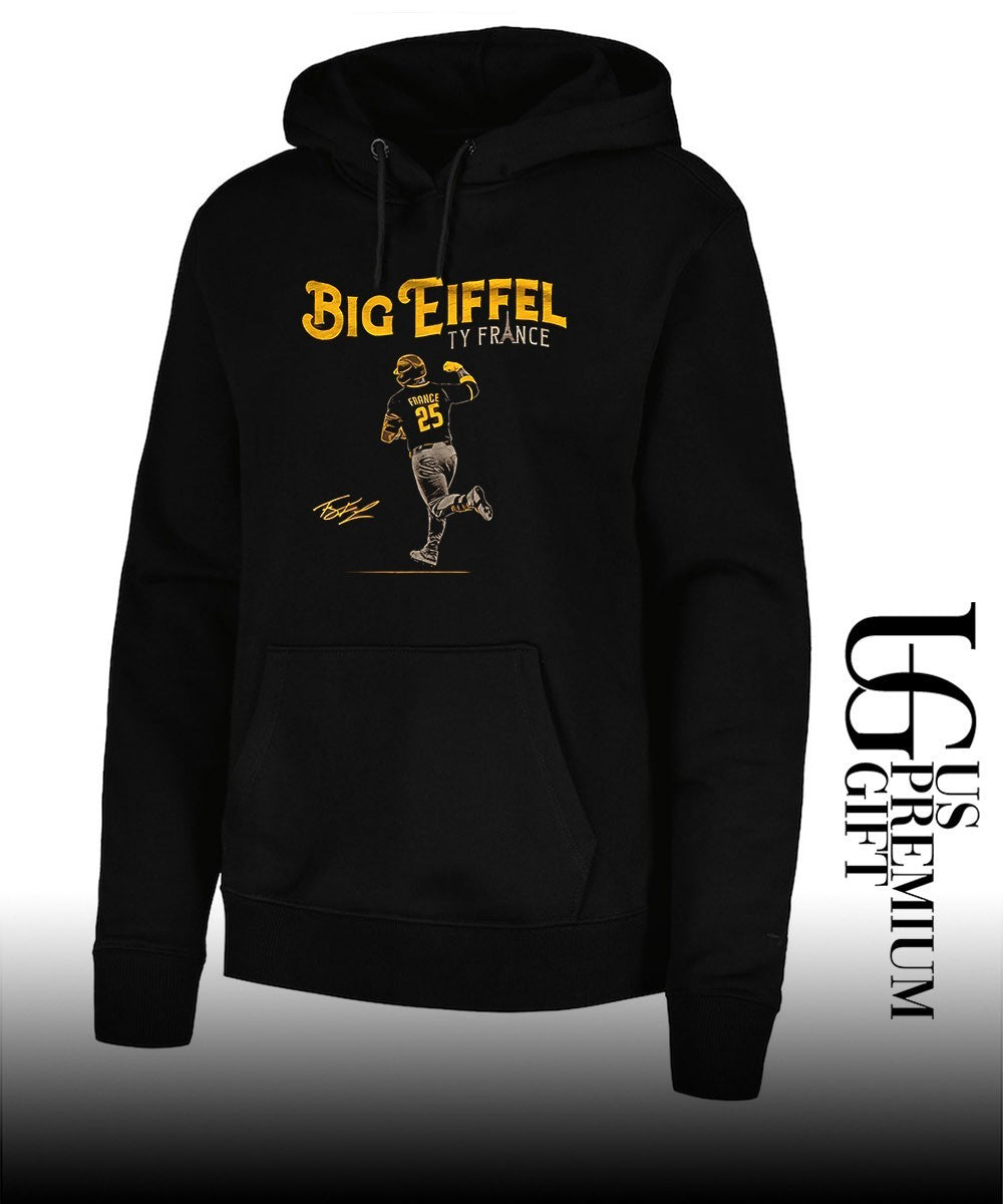Big Eiffel Ty France San Diego Padres baseball signature shirt