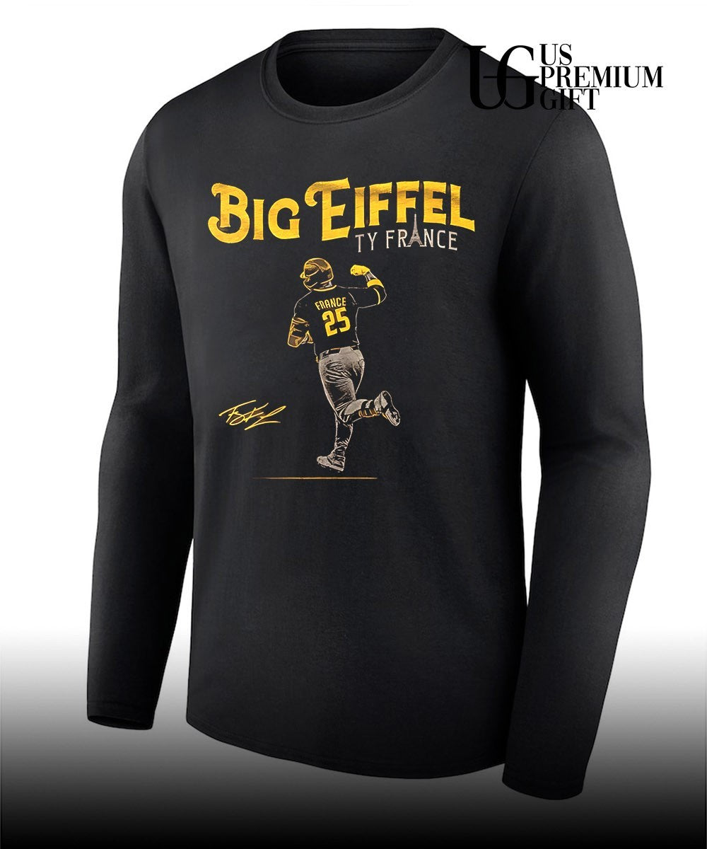Big Eiffel Ty France San Diego Padres baseball signature shirt