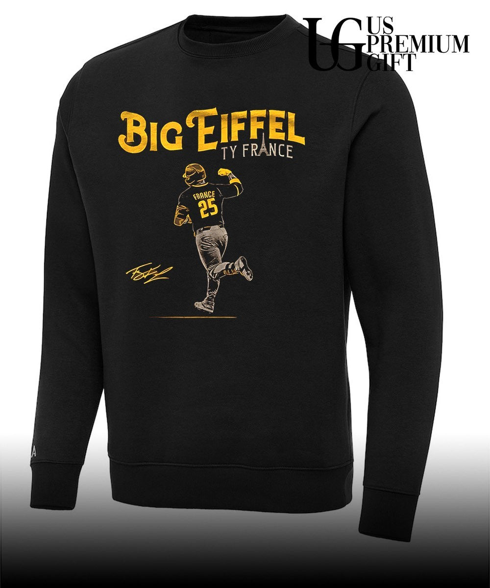 Big Eiffel Ty France San Diego Padres baseball signature shirt