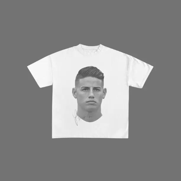 Big Head JAMES RODRIGUEZ T-Shirt, RODRIGUEZ Vintage Tee, Unisex Soccer Shirt, Sweatshirt, Graphic Tees, Menswear...
