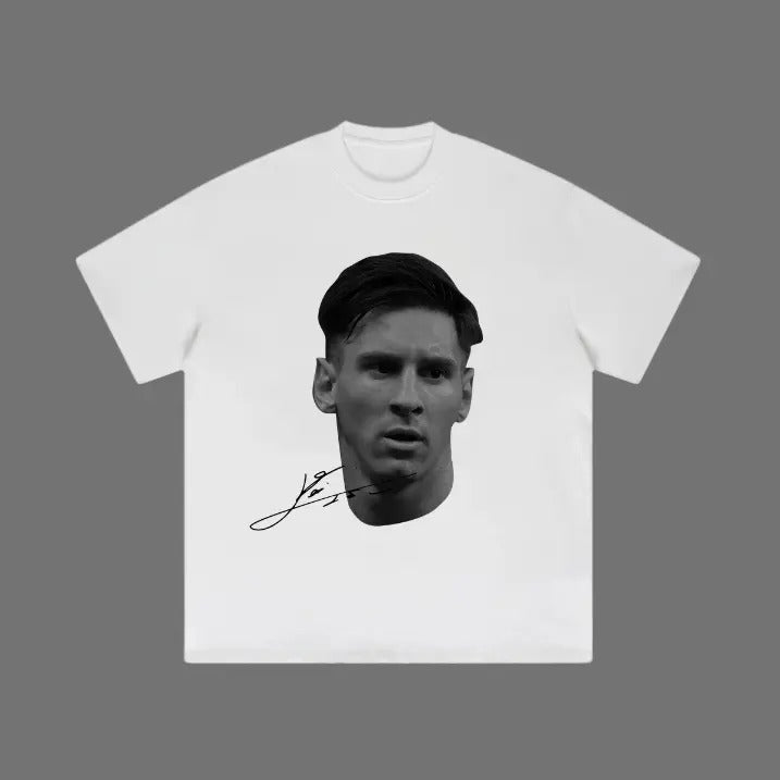 Big Head Messi T-Shirt, Messi Vintage Tee, Unisex Soccer Shirt, Sweatshirt, Graphic Tees, Menswear Womenswear Streetwear...