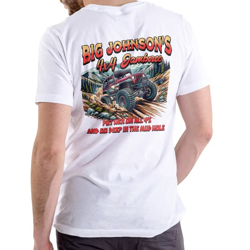 Big Johnson 4x4 Jamboree short sleeve T Shirt Casual Classic Menswear Top Hoodie, Sweatshirt | UrbanDripWear.com
