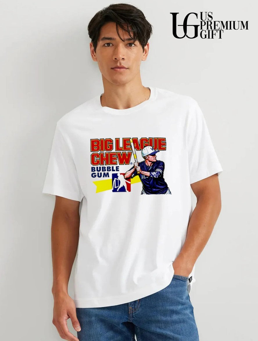 Big League Chew Bubble Gum Baseball Player graphic Sport shirt