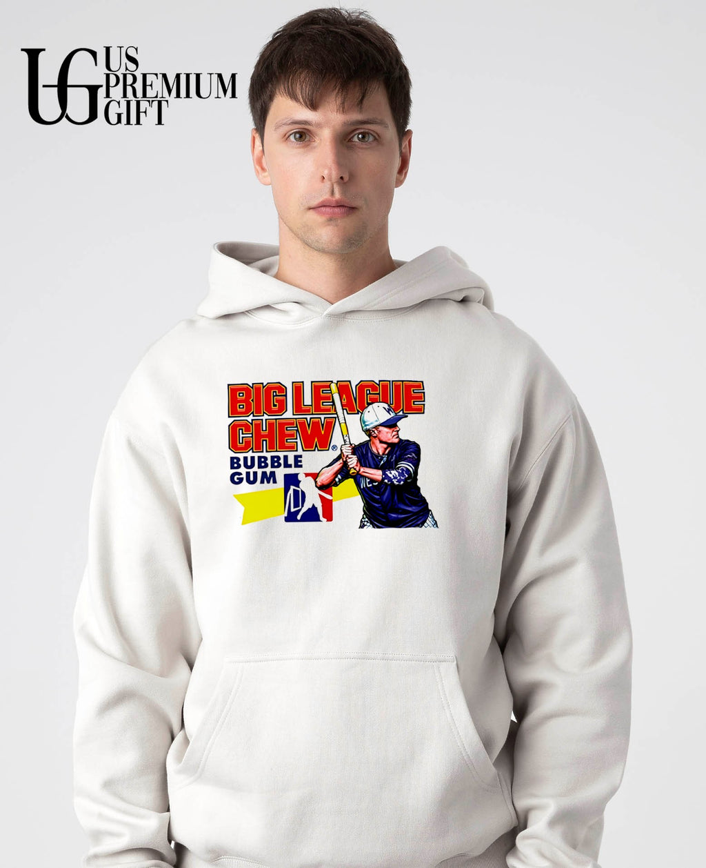 Big League Chew Bubble Gum Baseball Player graphic Sport shirt