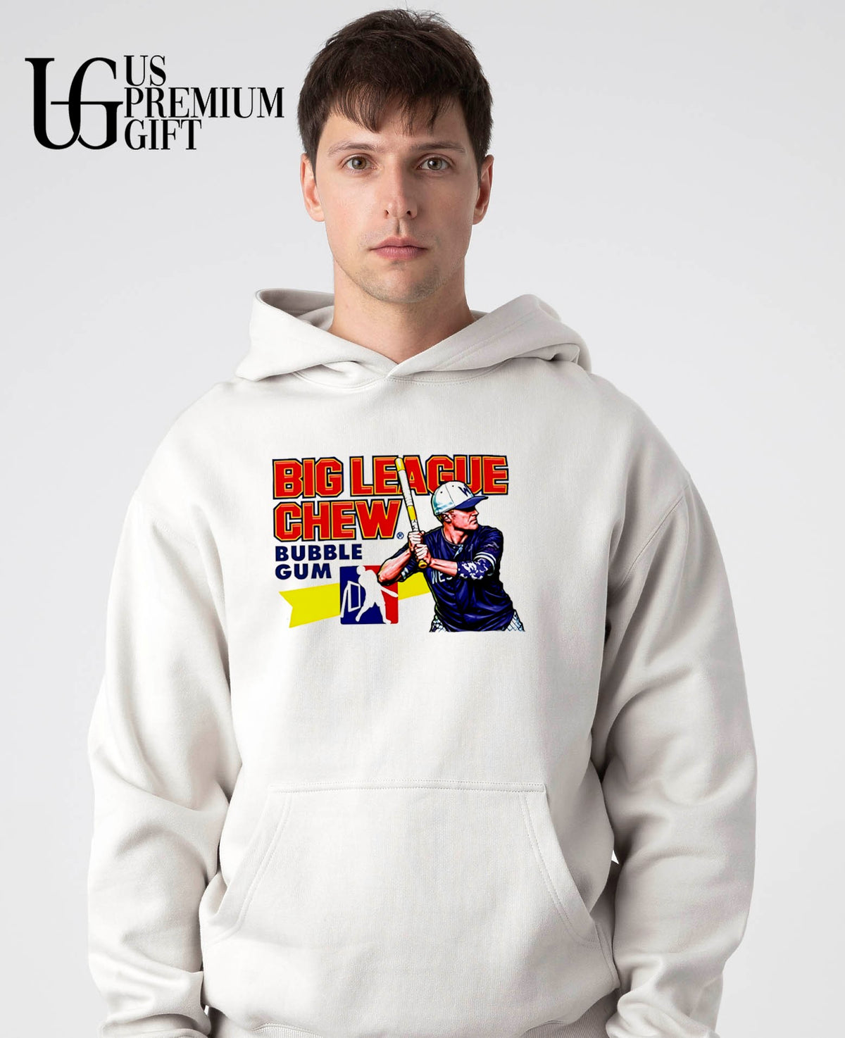 Big League Chew Bubble Gum Baseball Player graphic Sport shirt