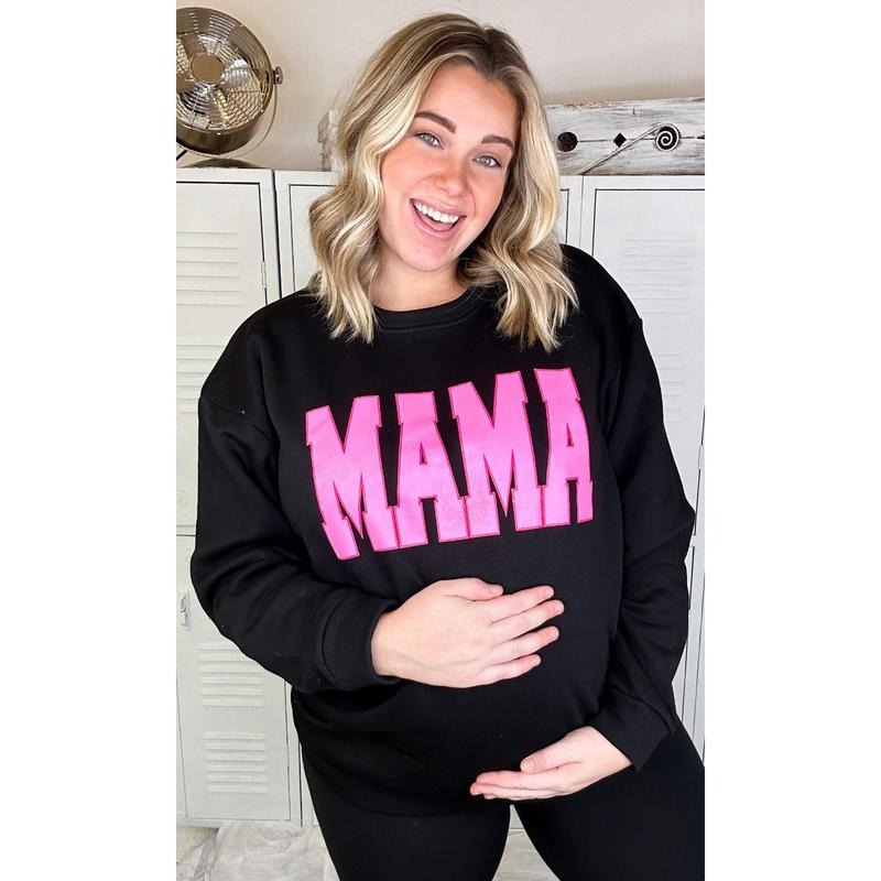 Big Letter MAMA Sweatshirt T-Shirts, Hoodie | UrbanDripWear.com