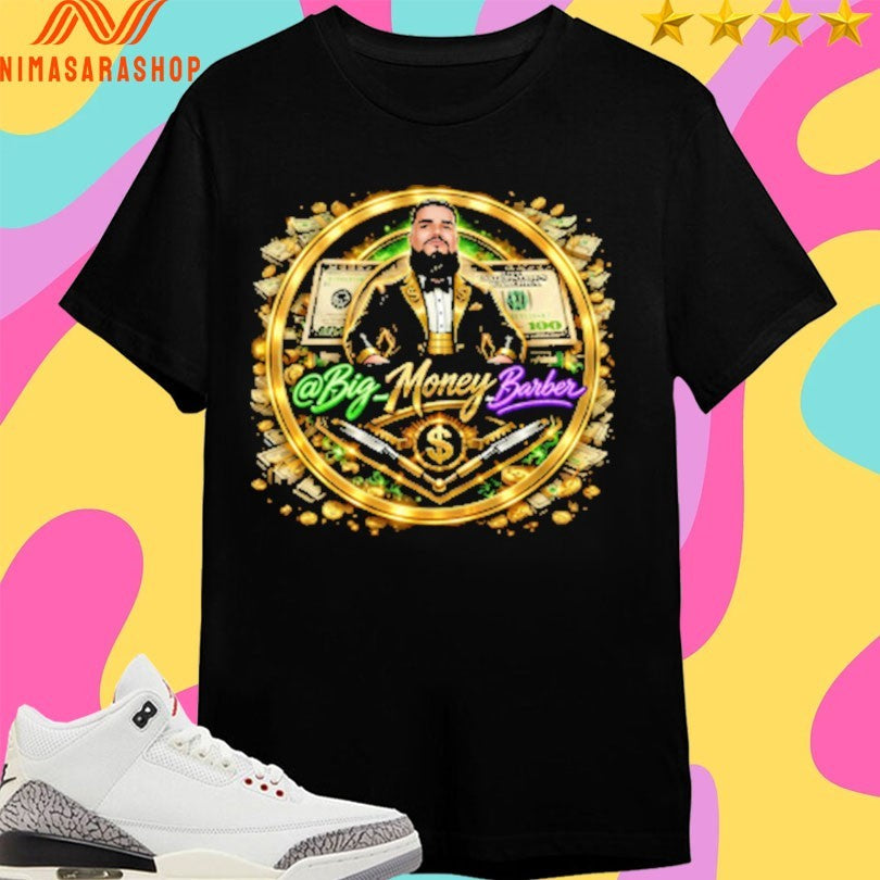Big Money Barbershop New Money Logo Shirts