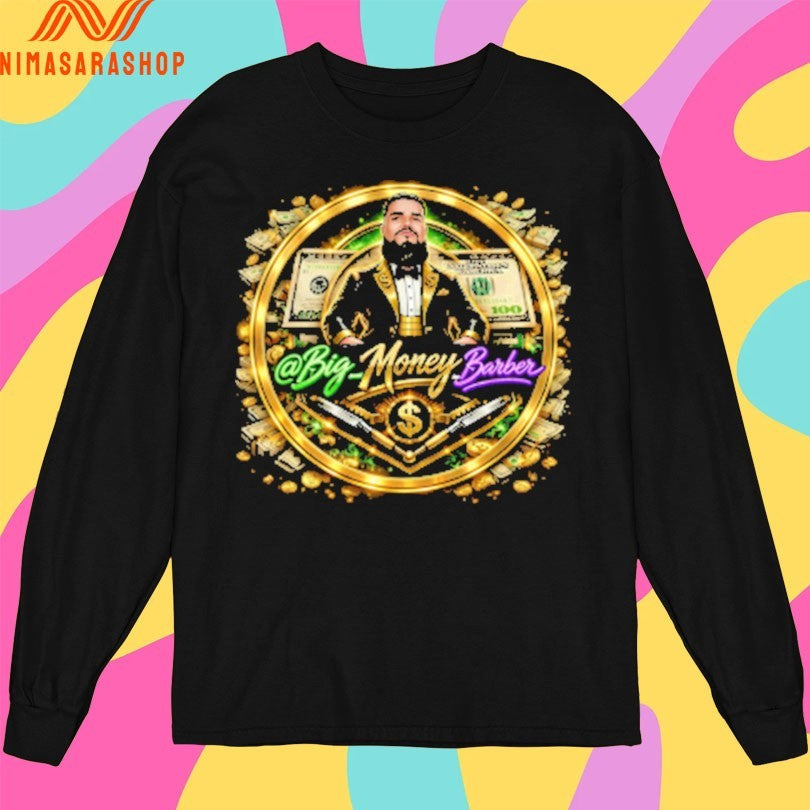 Big Money Barbershop New Money Logo Shirts