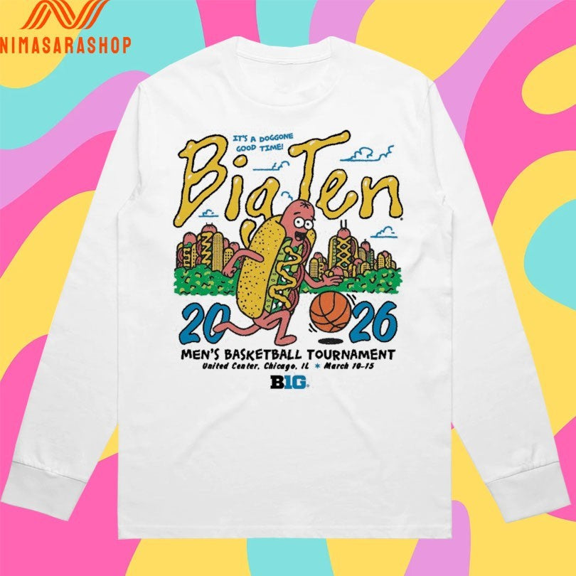 Big Ten 2026 Men’s Basketball Tournament United Center Chicago Il March 10-15 Shirts