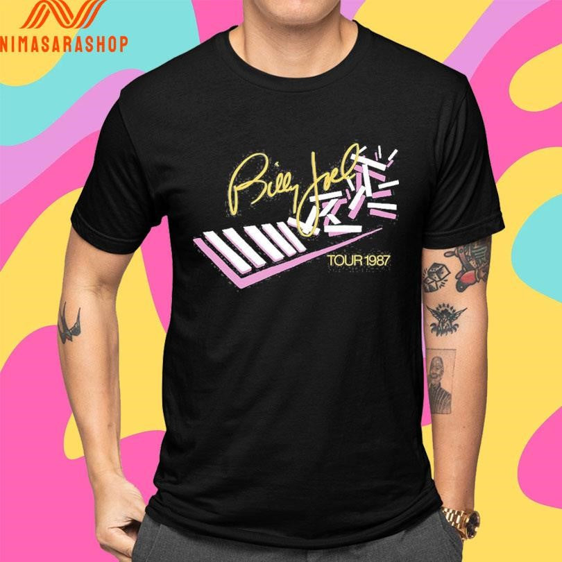 Billy Joel Tour 1987 Shirts