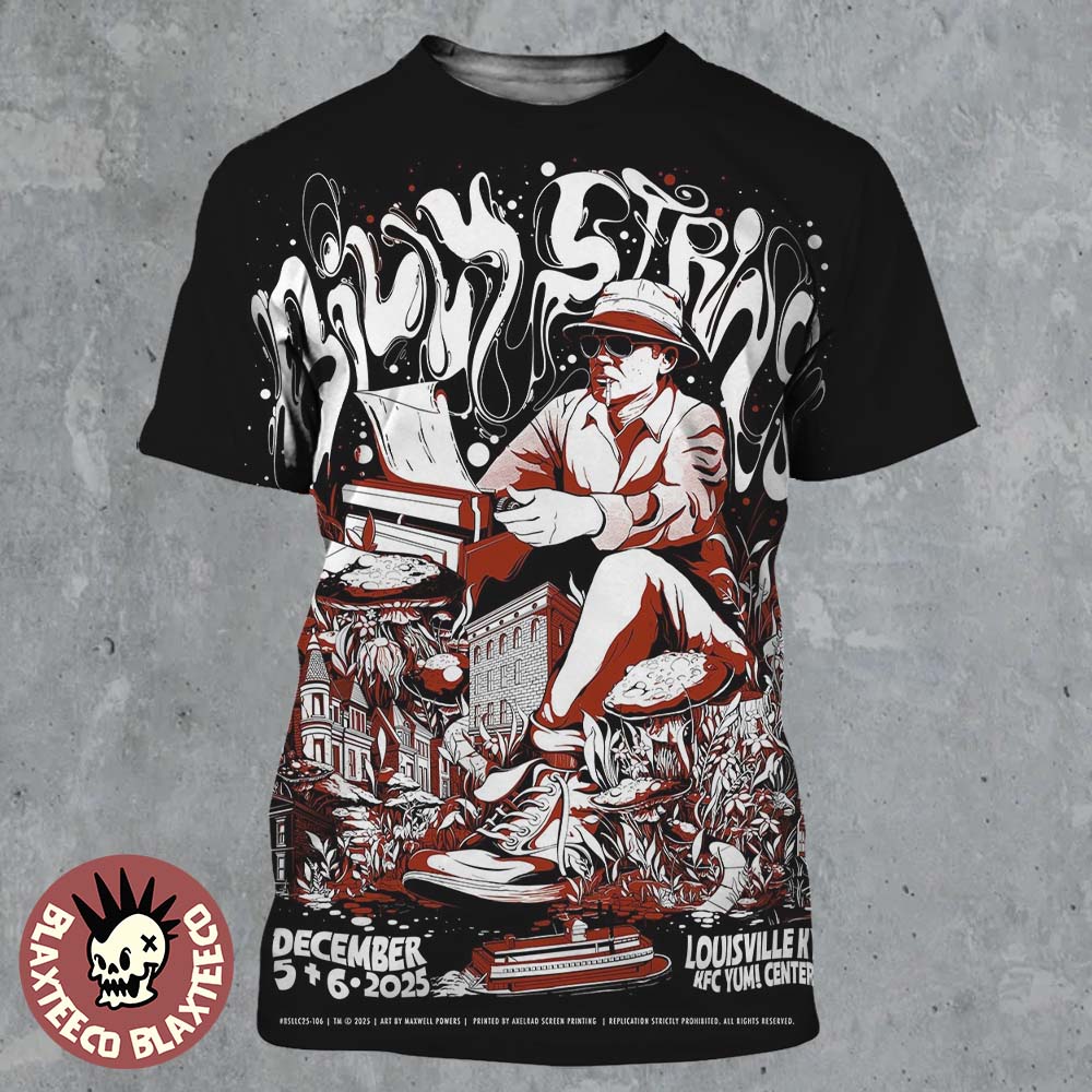 Billy Strings Louisville Kentucky 2025 All Date Poster At KFC Yum Center On December 5 And 6 2025 All Over Print Shirt