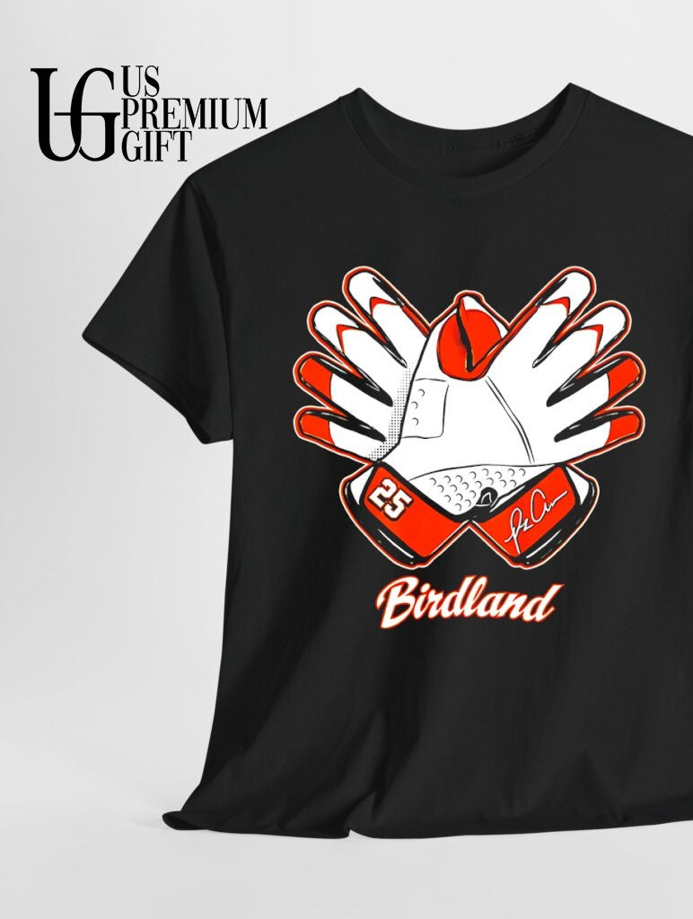 Birdland Pete Alonso Baltimore Orioles bird hands celebration signature shirt