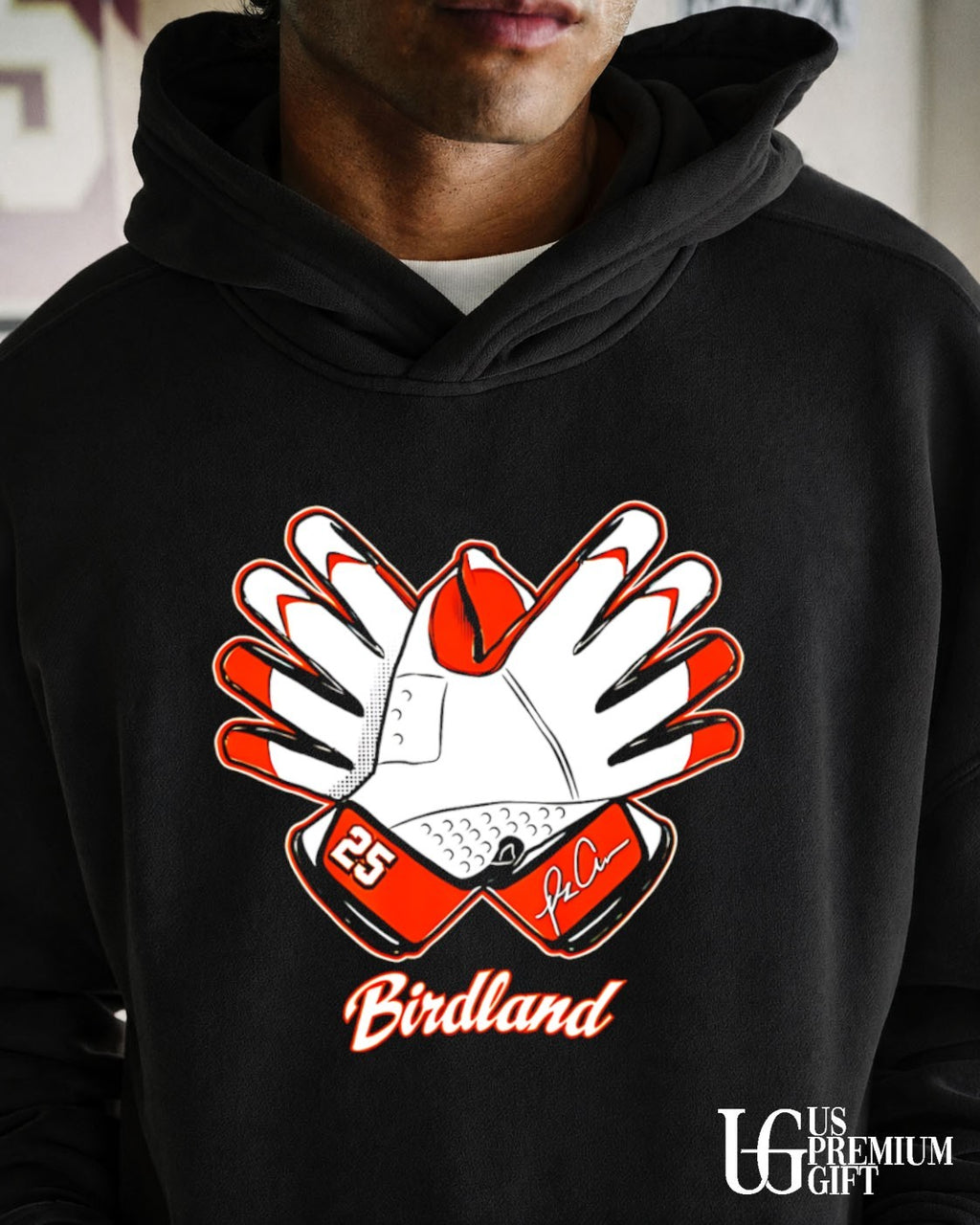 Birdland Pete Alonso Baltimore Orioles bird hands celebration signature shirt