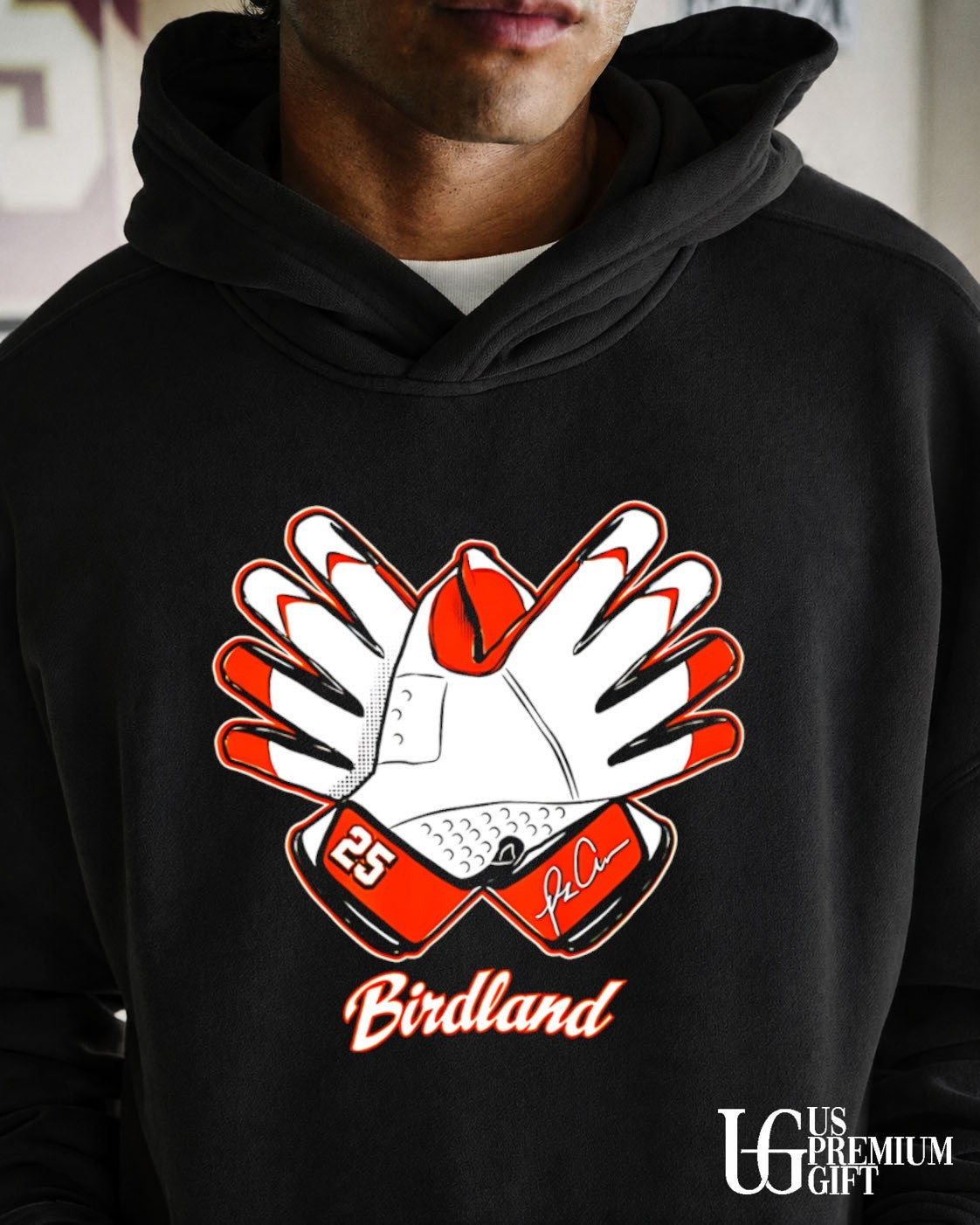 Birdland Pete Alonso Baltimore Orioles bird hands celebration signature shirt