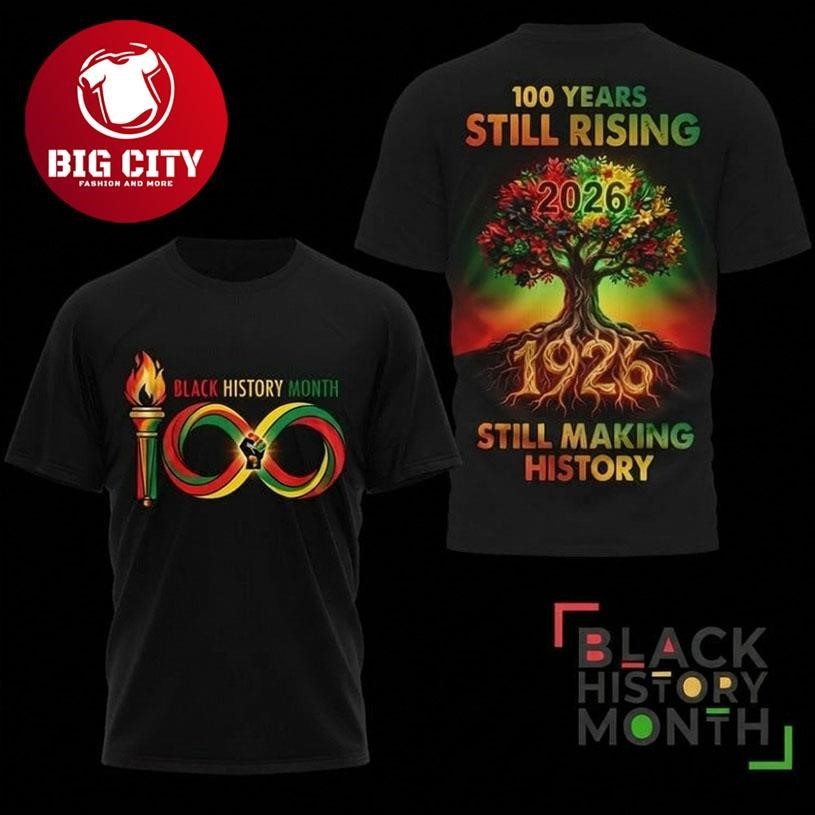 Black History Month 2026 Two Sided Shirt