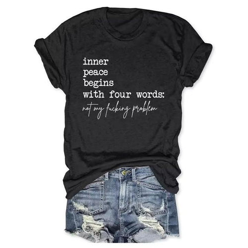 "Black Humor Irony T