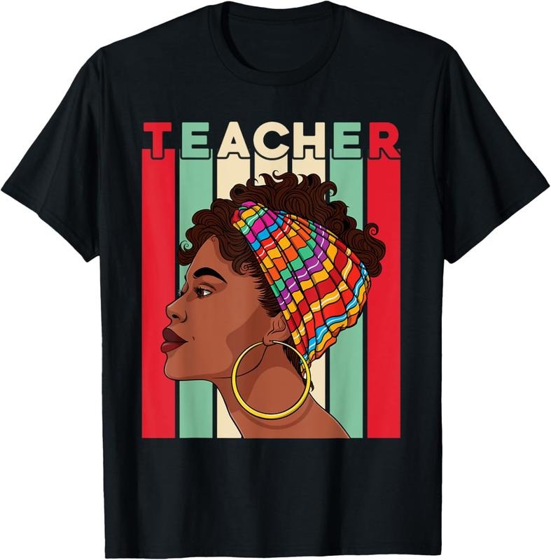 Black Smart Teacher Afro Love Melanin Black History Month T-Shirt Cotton Fit Hoodie, Sweatshirt | UrbanDripWear.com